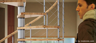 Bausatz Spindeltreppe vogue